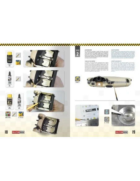 SOLUTION BOOK 24 - How to Paint and Lacquer Scale Cars (English, Ca...
