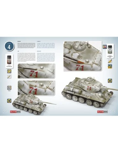 SOLUTION BOOK 20 - How to Paint WWII Soviet Winter Vehicles - (Mult...
