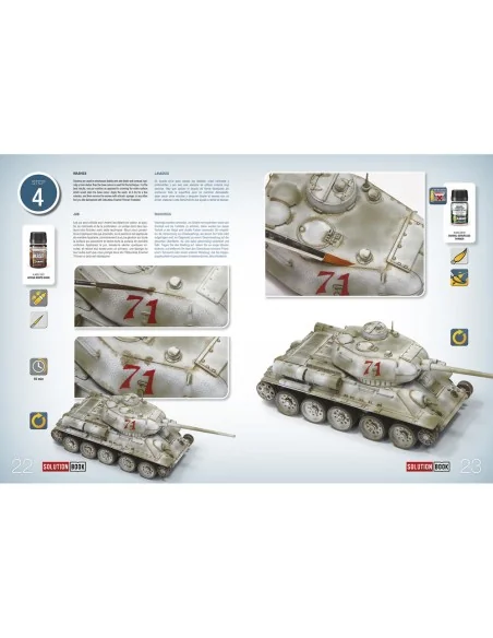 SOLUTION BOOK 20 - How to Paint WWII Soviet Winter Vehicles - (Mult...
