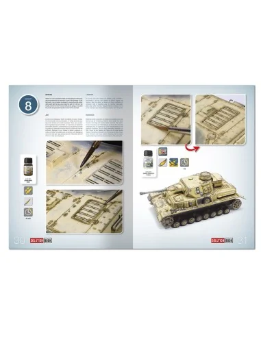 SOLUTION BOOK 19 - How to Paint WWII German D.A.K .Vehicles - (Mult...