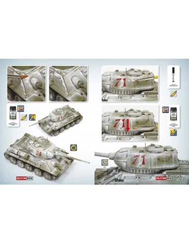 SOLUTION BOOK 20 - How to Paint WWII Soviet Winter Vehicles - (Mult...