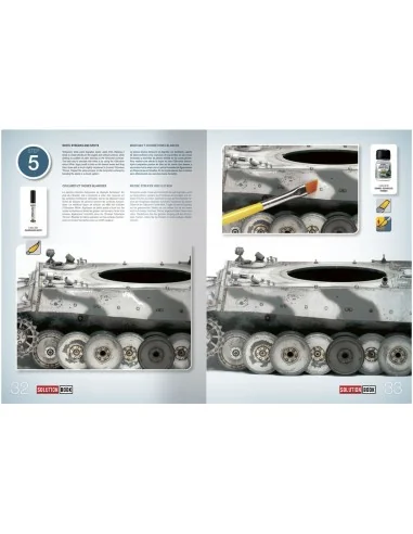 SOLUTION BOOK 17 - How to Paint WWII German Winter Vehicles - (Mult...