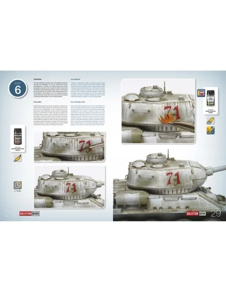 SOLUTION BOOK 20 - How to Paint WWII Soviet Winter Vehicles - (Mult...