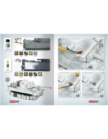 SOLUTION BOOK 17 - How to Paint WWII German Winter Vehicles - (Mult...