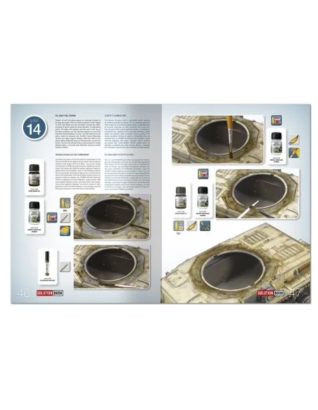 SOLUTION BOOK 19 - How to Paint WWII German D.A.K .Vehicles - (Mult...