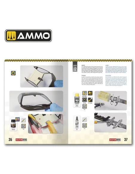 SOLUTION BOOK 24 - How to Paint and Lacquer Scale Cars (English, Ca...