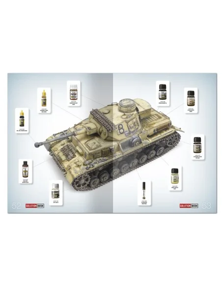 SOLUTION BOOK 19 - How to Paint WWII German D.A.K .Vehicles - (Mult...