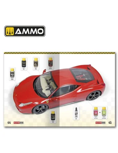 SOLUTION BOOK 24 - How to Paint and Lacquer Scale Cars (English, Ca...