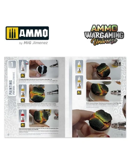 AMMO WARGAMING UNIVERSE Book 04 - Volcanic Soils (English, Castella...