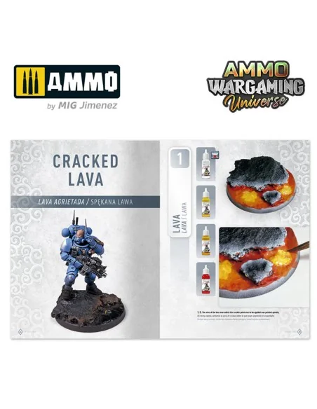 AMMO WARGAMING UNIVERSE Book 04 - Volcanic Soils (English, Castella...