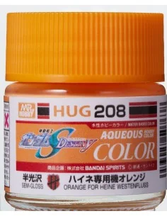 Mr Hobby -Gunze AQUEOUS GUNDAM COLOR (10ml) ORANGE FOR HEINE WESTEN...