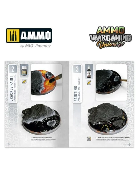 AMMO WARGAMING UNIVERSE Book 04 - Volcanic Soils (English, Castella...