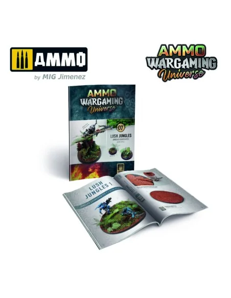 AMMO WARGAMING UNIVERSE Book 07 - Lush Jungles (English, Castellano...