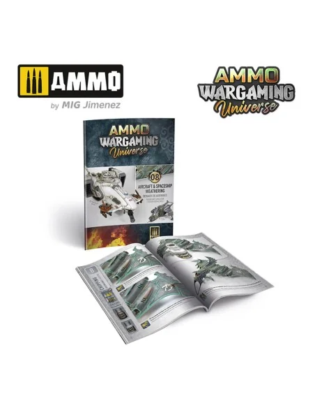 AMMO WARGAMING UNIVERSE Book 08 - Aircraft and Spaceship Weathering...