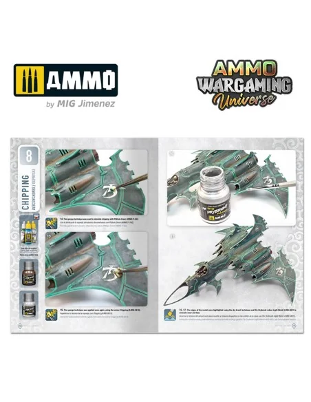 AMMO WARGAMING UNIVERSE Book 08 - Aircraft and Spaceship Weathering...