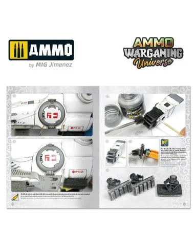 AMMO WARGAMING UNIVERSE Book 08 - Aircraft and Spaceship Weathering...