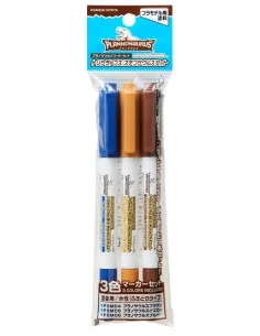 Mr Hobby -Gunze PLANOSAURUS marker set Triceratops/Stegosaurus - Mr...