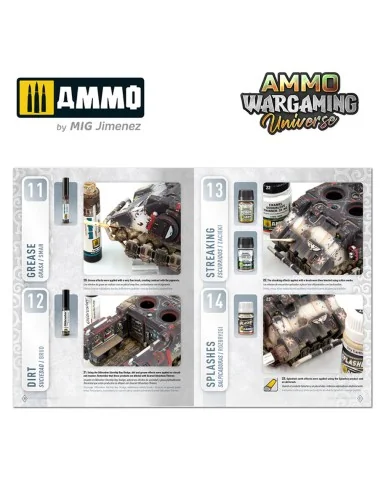 AMMO WARGAMING UNIVERSE Book 06 - Weathering Combat Vehicles (Engli...