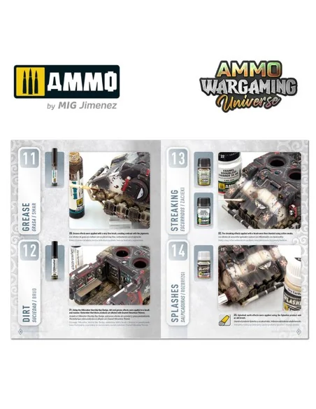 AMMO WARGAMING UNIVERSE Book 06 - Weathering Combat Vehicles (Engli...