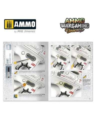 AMMO WARGAMING UNIVERSE Book 08 - Aircraft and Spaceship Weathering...