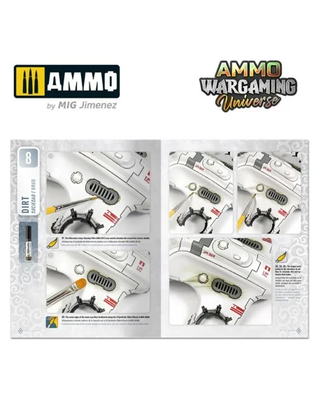 AMMO WARGAMING UNIVERSE Book 08 - Aircraft and Spaceship Weathering...