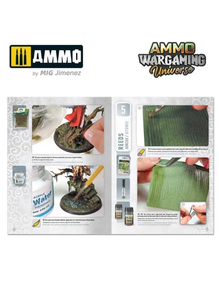 AMMO WARGAMING UNIVERSE Book 09 - Foul Swamps (English, Castellano,...