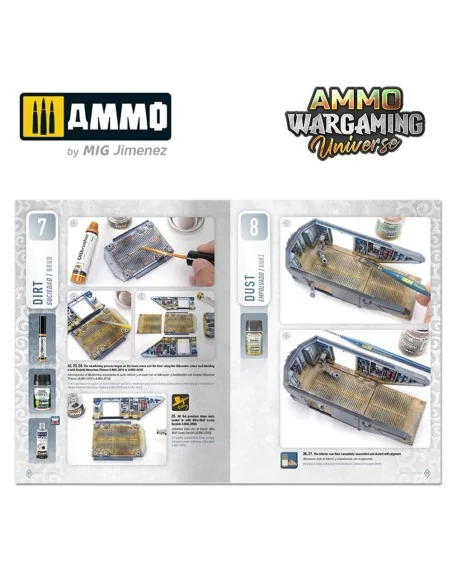 AMMO WARGAMING UNIVERSE Book 08 - Aircraft and Spaceship Weathering...