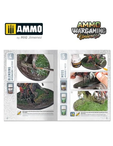 AMMO WARGAMING UNIVERSE Book 09 - Foul Swamps (English, Castellano,...