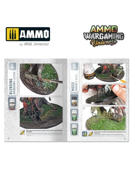 AMMO WARGAMING UNIVERSE Book 09 - Foul Swamps (English, Castellano,...