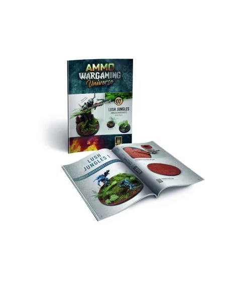 AMMO WARGAMING UNIVERSE Book 07 - Lush Jungles (English, Castellano...