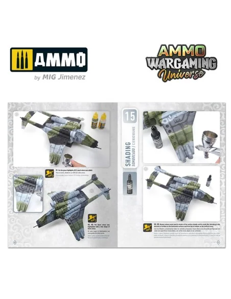 AMMO WARGAMING UNIVERSE Book 08 - Aircraft and Spaceship Weathering...