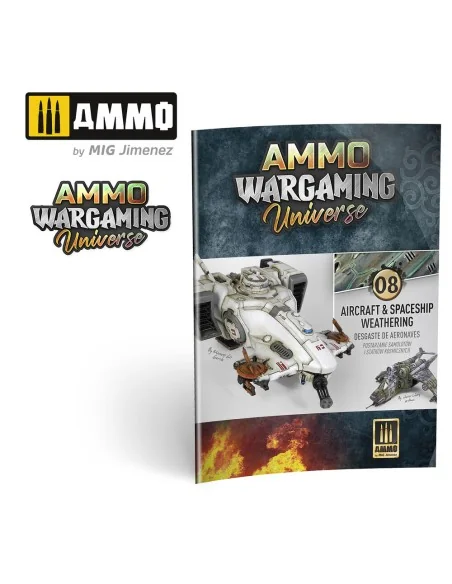 AMMO WARGAMING UNIVERSE Book 08 - Aircraft and Spaceship Weathering...