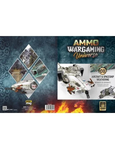 AMMO WARGAMING UNIVERSE Book 08 - Aircraft and Spaceship Weathering...