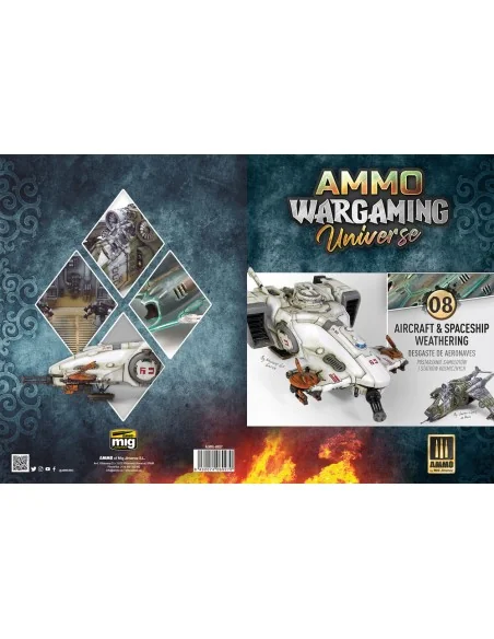 AMMO WARGAMING UNIVERSE Book 08 - Aircraft and Spaceship Weathering...