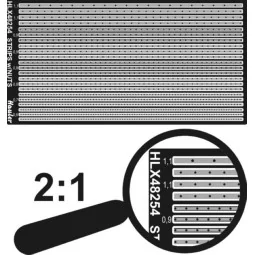 STRIPS w-nuts 0, 6-1, 1mm, 1/48 - Hauler HLX48254