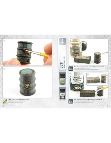 AMMO WARGAMING UNIVERSE Book 06 - Weathering Combat Vehicles (Engli...