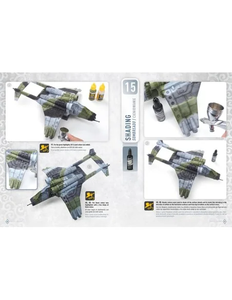 AMMO WARGAMING UNIVERSE Book 08 - Aircraft and Spaceship Weathering...