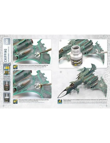 AMMO WARGAMING UNIVERSE Book 08 - Aircraft and Spaceship Weathering...