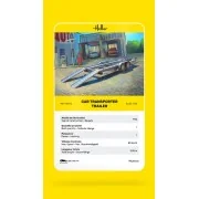 Car Transporter Trailer, 1/24 - Heller 80774 Car Transporter Trailer, 1/24 - Heller 80774