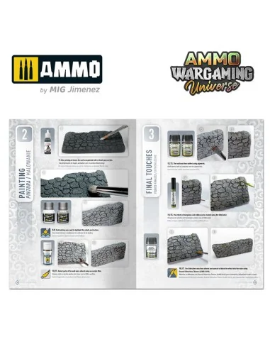 AMMO WARGAMING UNIVERSE Book 11 – Create your own Rocks (Multilingu...