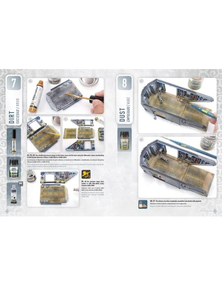 AMMO WARGAMING UNIVERSE Book 08 - Aircraft and Spaceship Weathering...