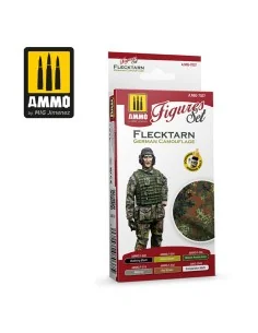 Flecktarn German Camouflage Set - AMMO by MIG Jimenez A.MIG-7037