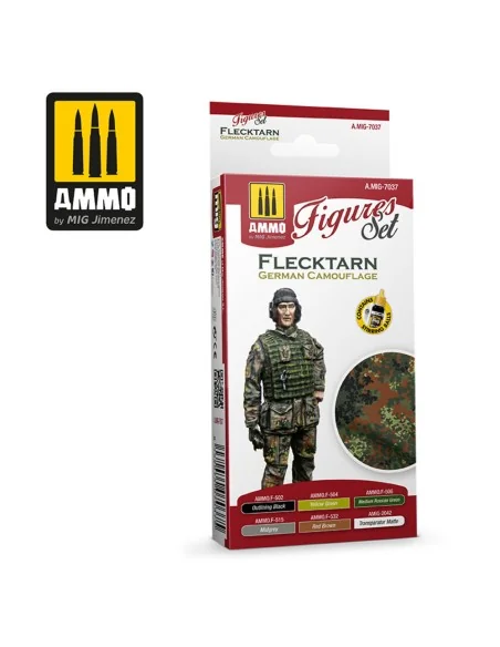 Flecktarn German Camouflage Set - AMMO by MIG Jimenez A.MIG-7037