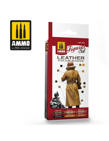 Leather Figures Set - AMMO by MIG Jimenez A.MIG-7036