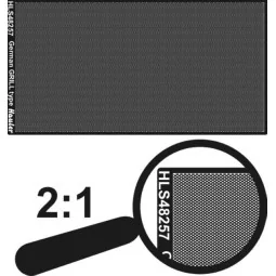 engraved plate-GERMAN GRILL type, 1/48 - Hauler HLX48257