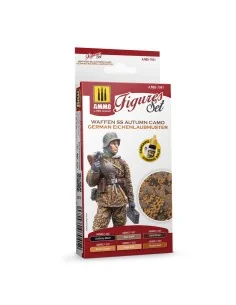 Waffen SS Autumn Camo. German Einchenlaubmuster Figures Set - AMMO ...