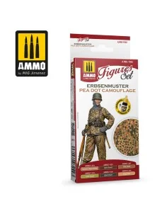 Erbsenmuster Pea Dot Camouflage Figures Set - AMMO by MIG Jimenez A...