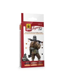 Waffen SS Autumn Camo. German Einchenlaubmuster Figures Set - AMMO ... 2