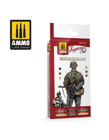 Waffen SS Spring Camo. German Einchenlaubmuster Figures Set - AMMO ...