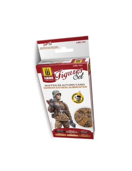 Waffen SS Autumn Camo. German Einchenlaubmuster Figures Set - AMMO ...